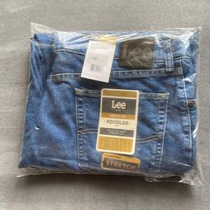 NEW Men's Lee Regular Fit Straight Leg Jeans 42x30